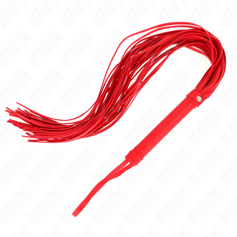 KINK - RED SOFT PVC WHIP 70 CM - My naughty haven #