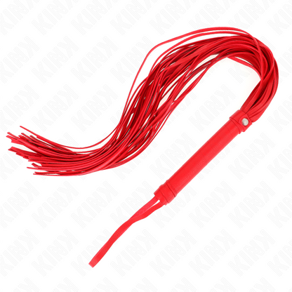 KINK - RED SOFT PVC WHIP 70 CM - My naughty haven #
