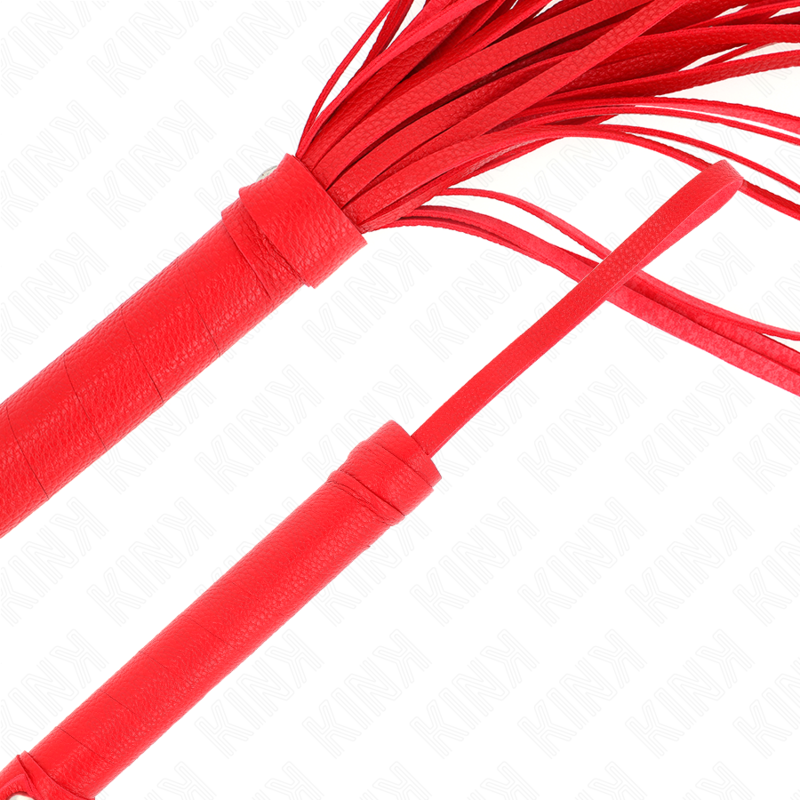 KINK - RED SOFT PVC WHIP 70 CM - My naughty haven #