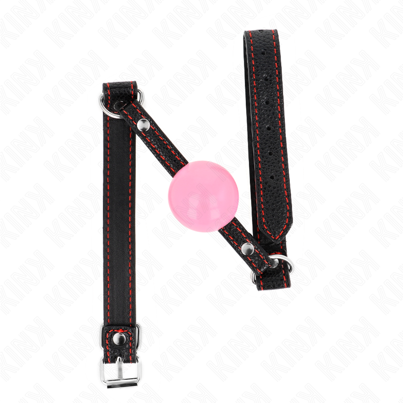 KINK - ROSE GOLD BALL 4 CM GAG 60 x 2 CM - My naughty haven #