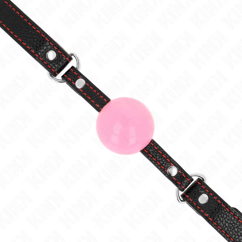 KINK - ROSE GOLD BALL 4 CM GAG 60 x 2 CM - My naughty haven #