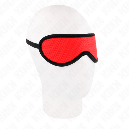 KINK - SCALE TEXTURE BANDAGE WITH RED COVERED EDGE 20 x 7 CM - My naughty haven #