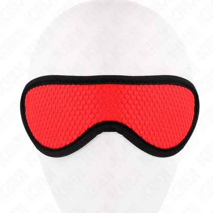 KINK - SCALE TEXTURE BANDAGE WITH RED COVERED EDGE 20 x 7 CM - My naughty haven #
