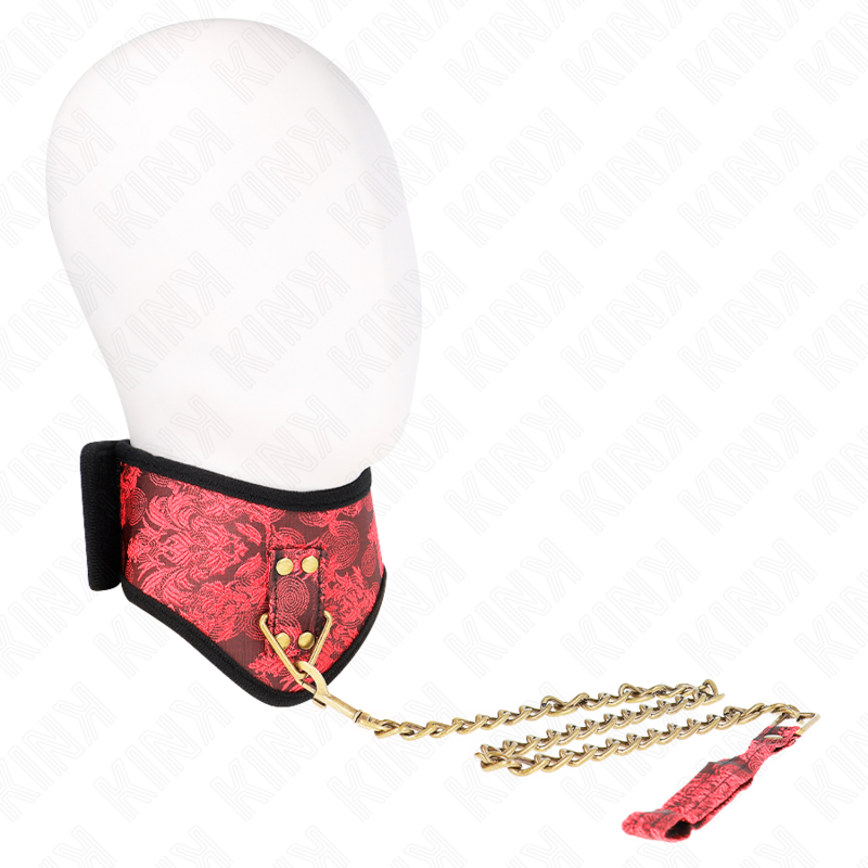 KINK - SCANDAL MODEL NECKLACE WITH LACE STRAP 75 CM 44 X 10 CM - My naughty haven #