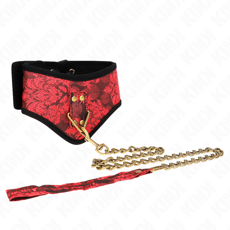 KINK - SCANDAL MODEL NECKLACE WITH LACE STRAP 75 CM 44 X 10 CM - My naughty haven #