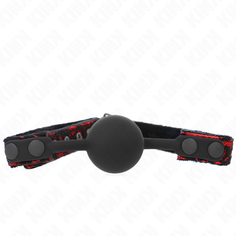 KINK - SCANDAL SILICONE BALL 4 CM GAG MODEL 1 65 x 2 CM - My naughty haven #