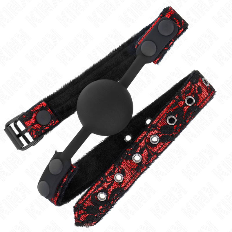 KINK - SCANDAL SILICONE BALL 4 CM GAG MODEL 1 65 x 2 CM - My naughty haven #