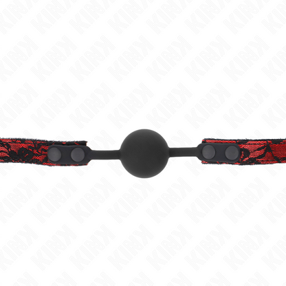KINK - SCANDAL SILICONE BALL 4 CM GAG MODEL 1 65 x 2 CM - My naughty haven #