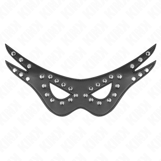 KINK - SEXY LEATHERETTE MASK MODEL 1 27 x 13 CM - My naughty haven #