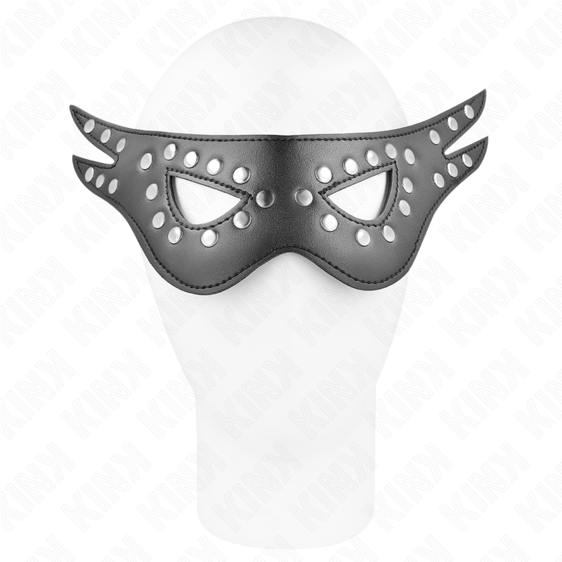 KINK - SEXY LEATHERETTE MASK MODEL 1 27 x 13 CM - My naughty haven #