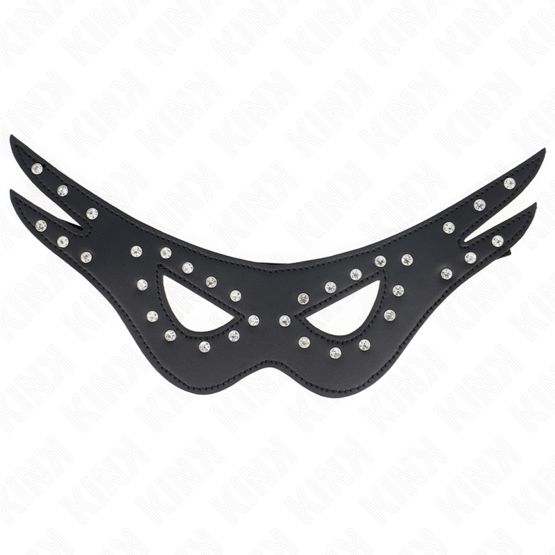 KINK - SEXY LEATHERETTE MASK MODEL 2 27 x 13 CM - My naughty haven #