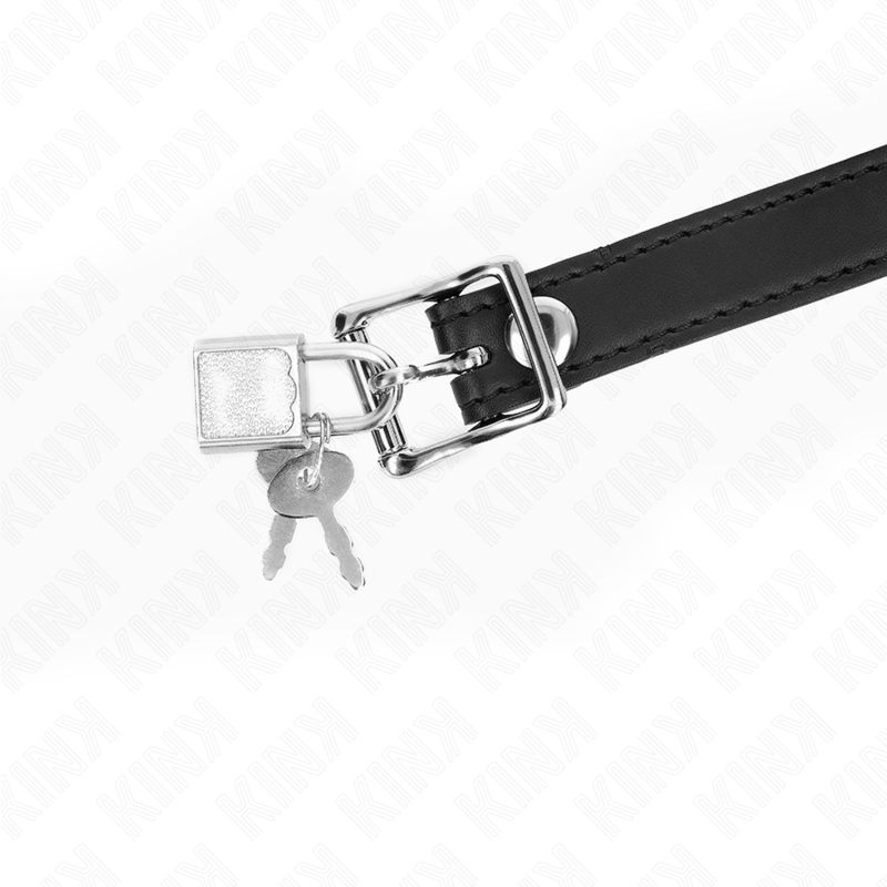 KINK - SILICONE BALL 4 CM GAG WITH LOCK 60 x 2 CM - My naughty haven #
