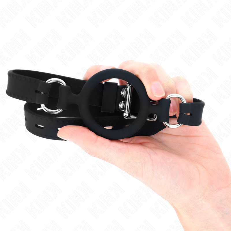 KINK - SILICONE O-RING 5 CM GAG 56 CM - My naughty haven #