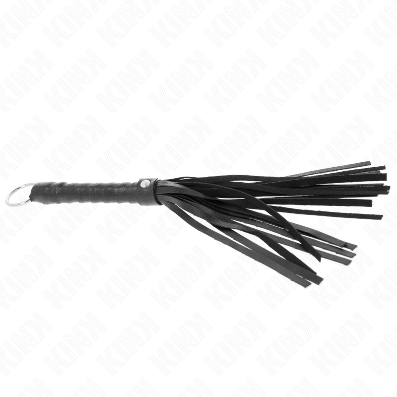 KINK - SIMPLE MINI BLACK WHIP 28 CM - My naughty haven #