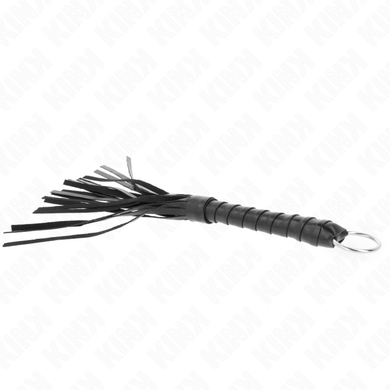KINK - SIMPLE MINI BLACK WHIP 28 CM - My naughty haven #
