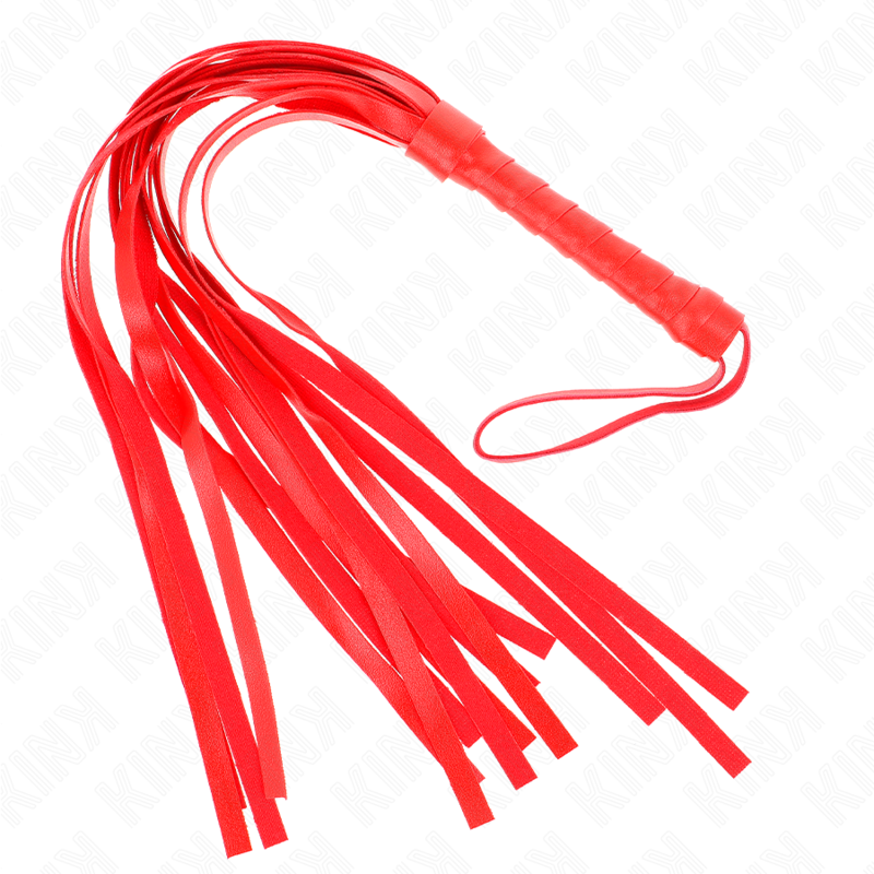 KINK - SIMPLE RED WHIP 45 CM - My naughty haven #