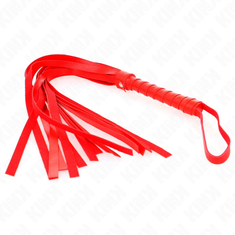 KINK - SIMPLE RED WHIP 45 CM - My naughty haven #
