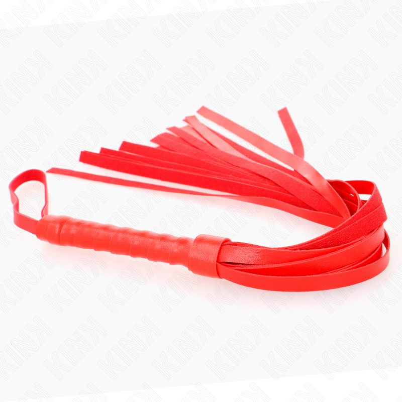 KINK - SIMPLE RED WHIP 45 CM - My naughty haven #