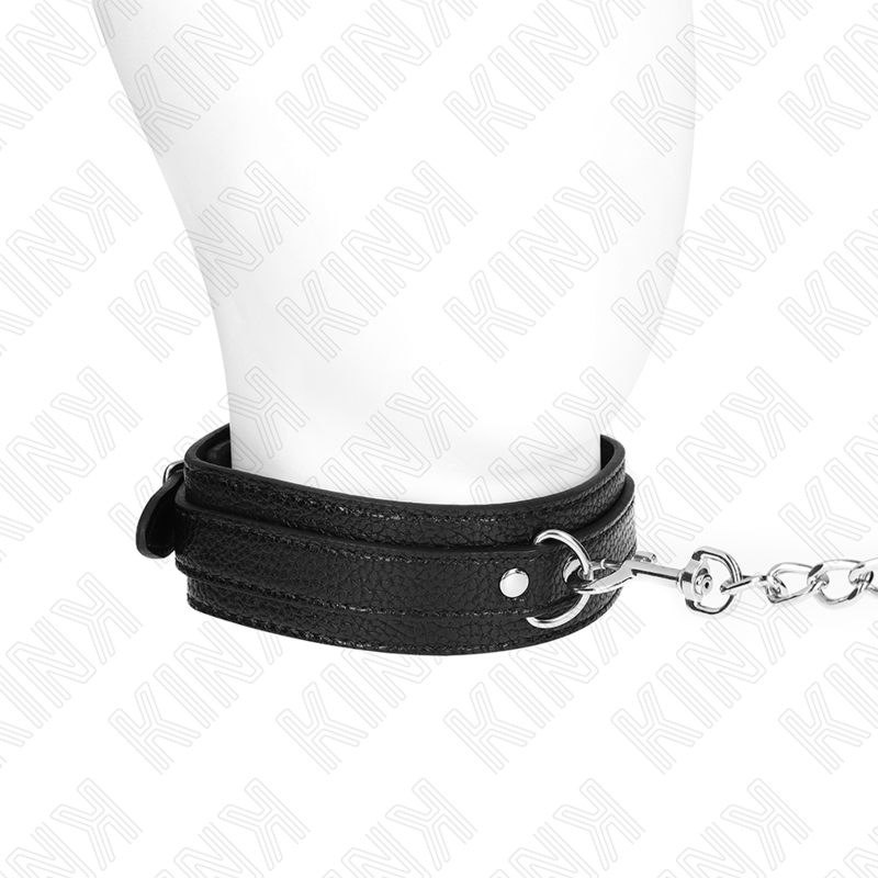 KINK - SNAKE PATTERN NECKLACE WITH LEASH 65 CM - My naughty haven #