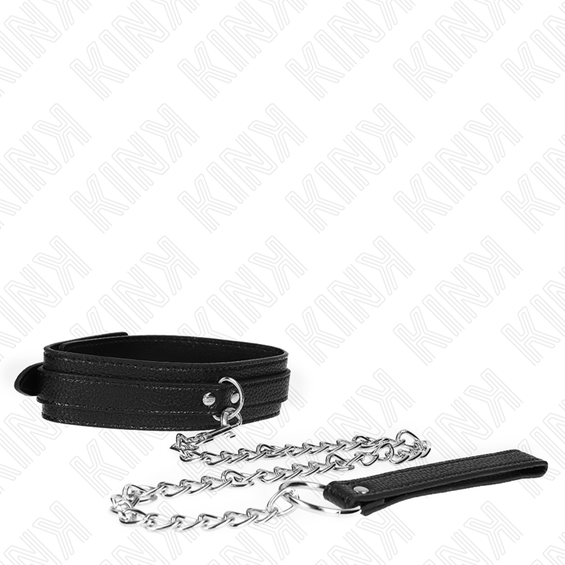 KINK - SNAKE PATTERN NECKLACE WITH LEASH 65 CM - My naughty haven #