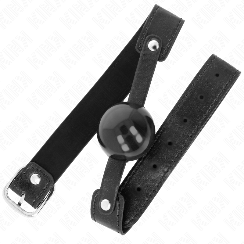 KINK - SOFT TPE BALL 4 CM GAG MODEL 2 65 x 2.5 CM - My naughty haven #