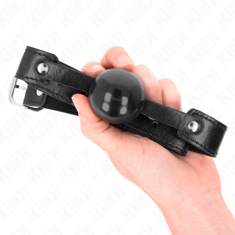 KINK - SOFT TPE BALL 4 CM GAG MODEL 2 65 x 2.5 CM - My naughty haven #
