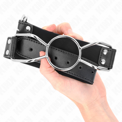 KINK - SPIDER MOUTH GAG 60 X 3 CM SIZE L 5 CM - My naughty haven #