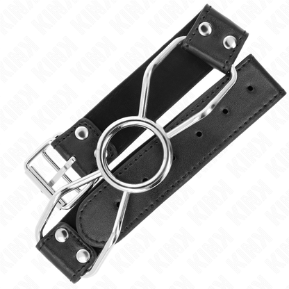 KINK - SPIDER MOUTH GAG 60 X 3 CM SIZE S 3 CM - My naughty haven #