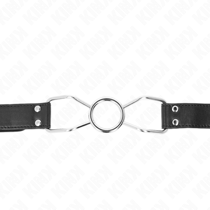 KINK - SPIDER MOUTH GAG 60 X 3 CM SIZE S 3 CM - My naughty haven #