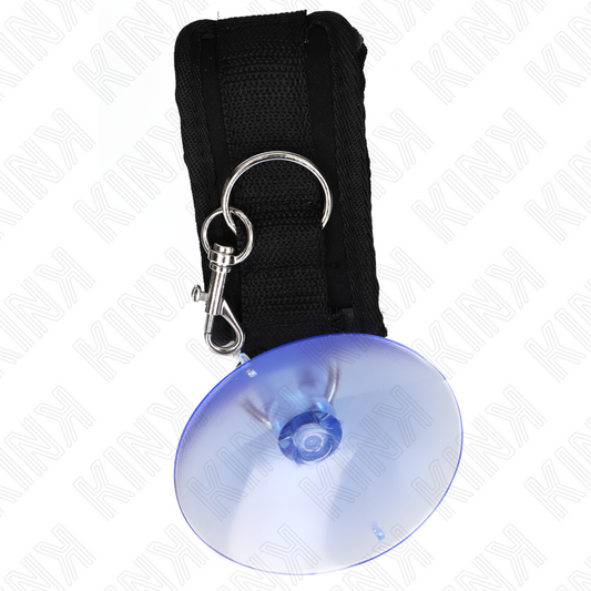 KINK - SUCTION CUP WRIST RESTRAINTS BLACK 29-40 CM X 5 CM - My naughty haven #