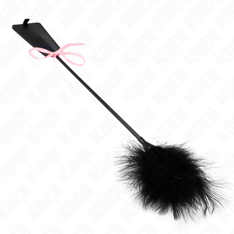 KINK - TICKLE FEATHERS WITH PINK RIBBON BOW 49 CM - My naughty haven #