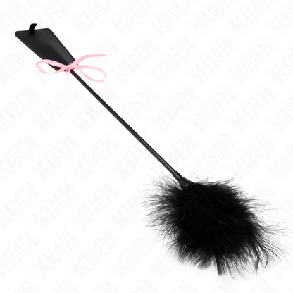 KINK - TICKLE FEATHERS WITH PINK RIBBON BOW 49 CM - My naughty haven #
