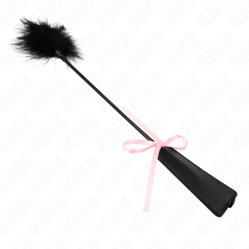 KINK - TICKLE FEATHERS WITH PINK RIBBON BOW 49 CM - My naughty haven #