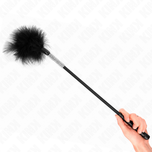 KINK - TICKLE FEATHERS WITH RHINESTONE HANDLE 50 CM - My naughty haven #