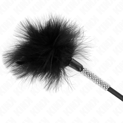 KINK - TICKLE FEATHERS WITH RHINESTONE HANDLE 50 CM - My naughty haven #
