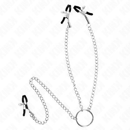KINK - TRIPLE NIPPLE AND CLIT CLAMPS WITH CHAIN MODEL 0 - My naughty haven #