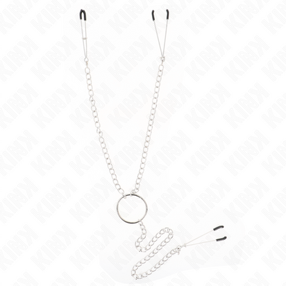 KINK - TRIPLE NIPPLE AND CLIT CLAMPS WITH CHAIN MODEL 1 - My naughty haven #