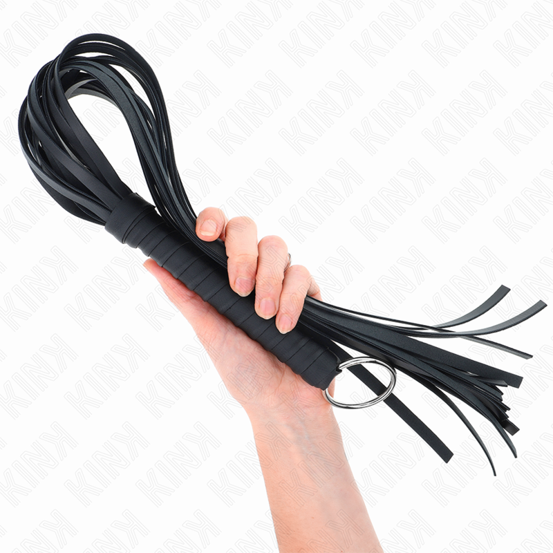 KINK - WHIP WITH RING 65 CM - My naughty haven #