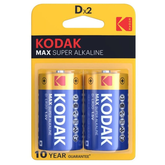 KODAK - MAX ALKALINE BATTERY D LR20 2 UNIT - My naughty haven #