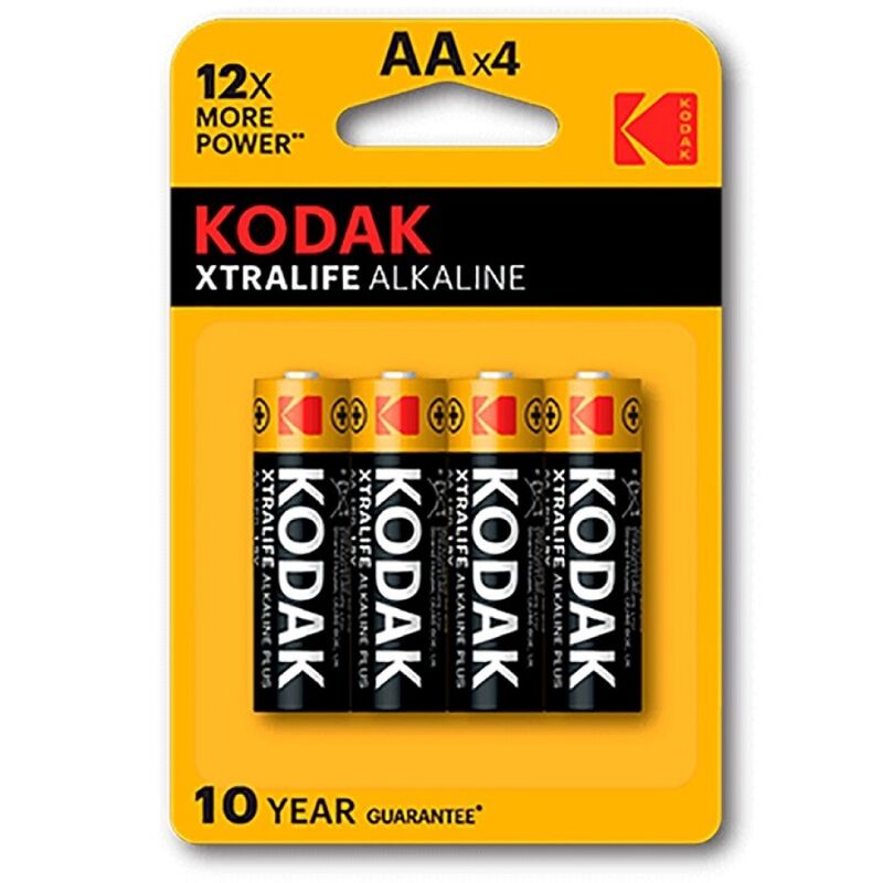 KODAK - XTRALIFE АЛКАЛНИ БАТЕРИИ AA LR6 БЛИСТЕР * 4