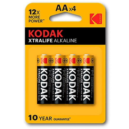 KODAK - XTRALIFE ALKALINE BATTERY AA LR6 BLISTER * 4 - My naughty haven #