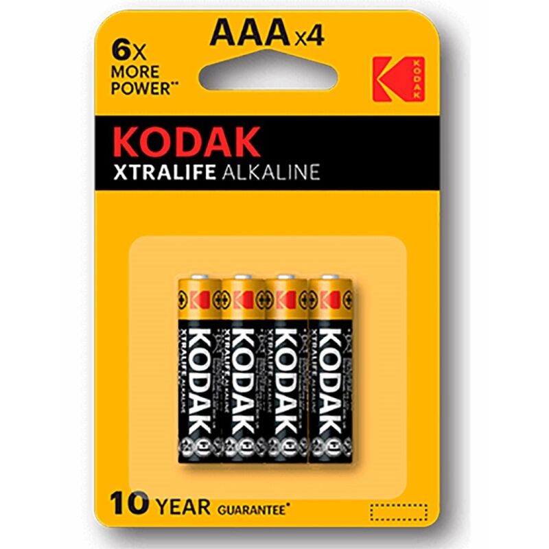 KODAK - XTRALIFE ALKALINE BATTERY AAA LR03 BLISTER * 4 - My naughty haven #