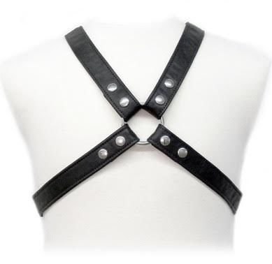 LEATHER BODY - LASIC HARNESS IN GARMENT - My naughty haven #