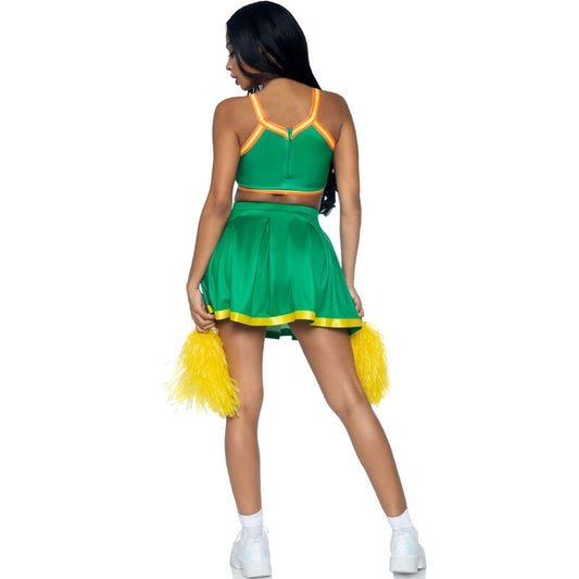 LEG AVENUE - COSTUME CHEERLEADER GREEN M/L - My naughty haven #