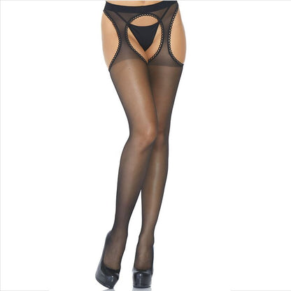 LEG AVENUE - TRANSPARENT GARTER STOCKINGS - My naughty haven #