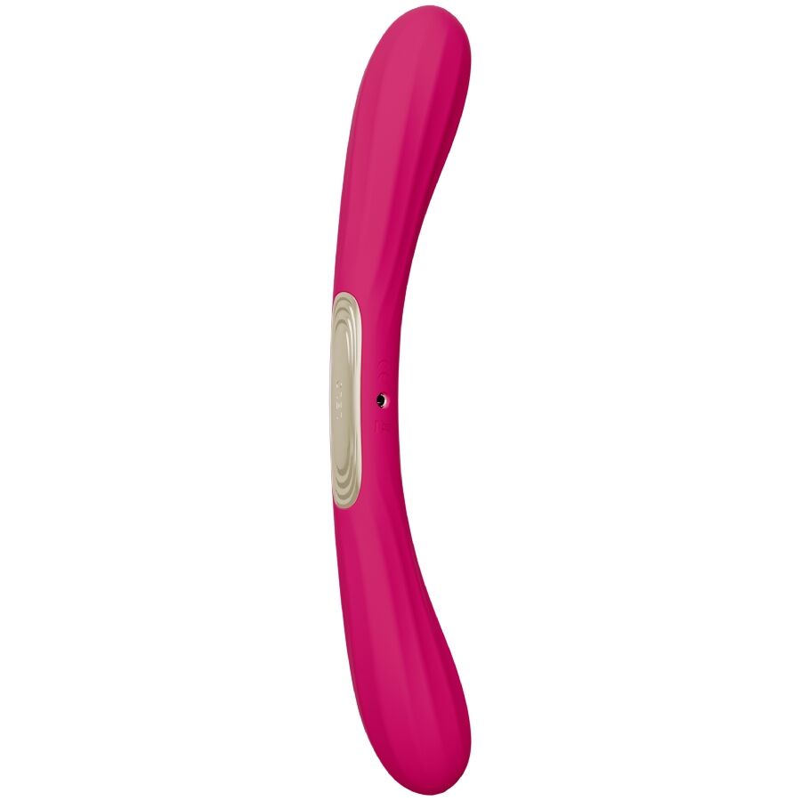LELO - BOOMERANG DOUBLE ENDED VIBRATOR CERISE - My naughty haven #