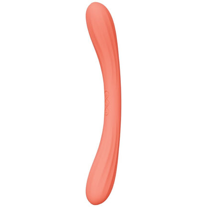 LELO - BOOMERANG DOUBLE ENDED VIBRATOR CORAL RED - My naughty haven #