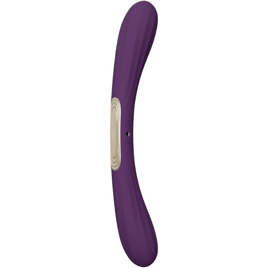 LELO - BOOMERANG DOUBLE ENDED VIBRATOR PURPLE - My naughty haven #