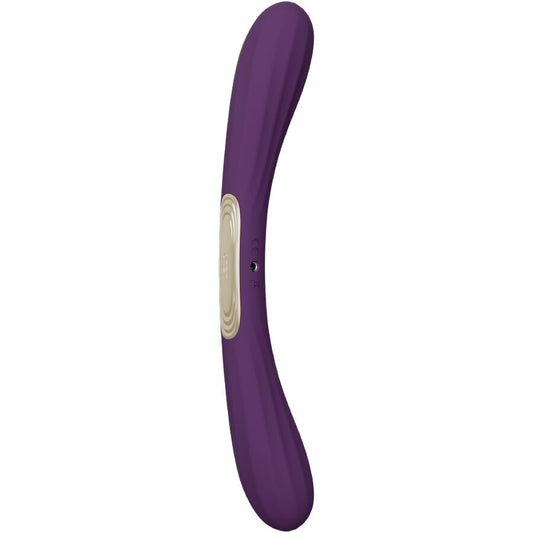 LELO - BOOMERANG DOUBLE ENDED VIBRATOR PURPLE - My naughty haven #