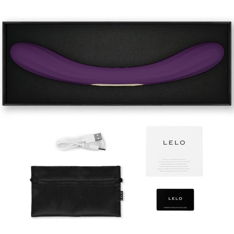 LELO - BOOMERANG DOUBLE ENDED VIBRATOR PURPLE - My naughty haven #